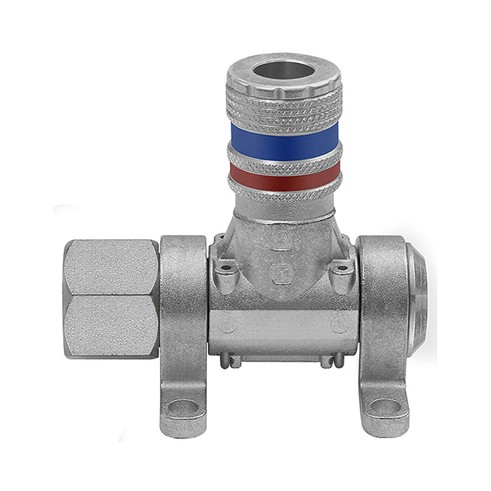 Compressed air distributor »Multi-Link«, 1 safety coupling 7.6