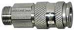 Quick-connect coupling I.D. 7.8, St. steel 1.4305, G 1/4 ET