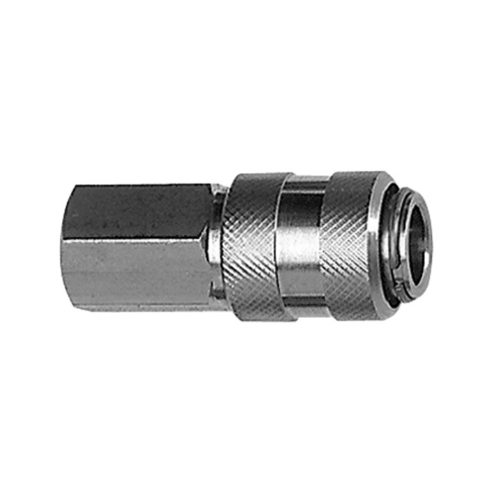 Quick-connect coupling I.D. 7.8, St. steel 1.4305, G 1/4 IT