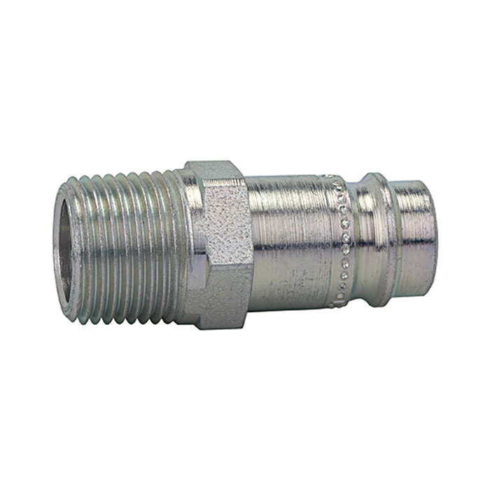 Nipple for couplings I.D. 10, Robust design, R 1/2 ET