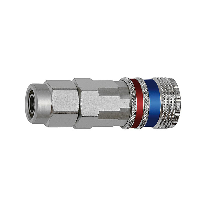 Safety coupling I.D. 7.6, »stream line«, for hose 13.5x9.5