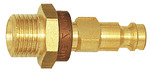 Captive nipple I.D. 5, Bright brass, G 1/8 ET, brown