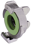 GEKA blind coupling, Stainless steel