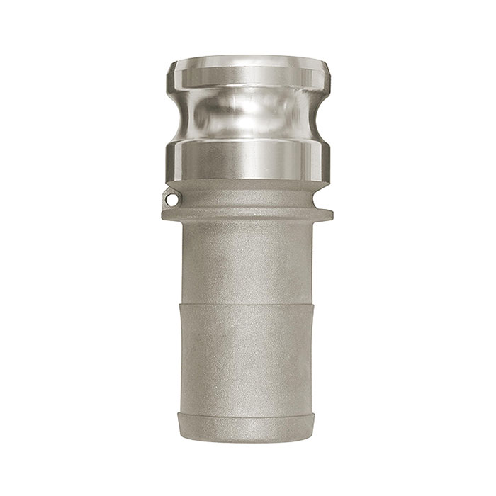 Kamlok quick-connect plug, Hose sleeve, E type, Alu, I.D. 19