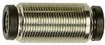 Straight push-in connector »click-clock« M8x0.75, hose ext. Ø 3