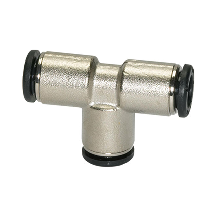 Push-in T-connector »click-clock« for hose exterior Ø 3 mm