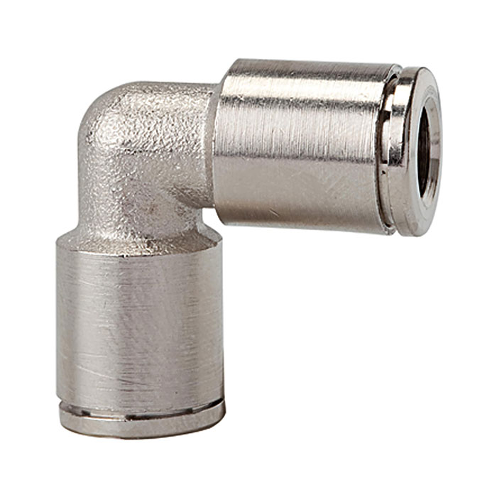 Push-in L-connector »metallica«, for hose exterior Ø 6 mm