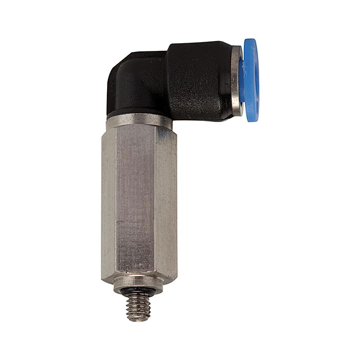 Push-in L-fitting »Blue Series« mini, Long, rotating, G 1/8