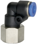 Push-in L-fitting »Blue Series«, rotating, G 3/8 i.