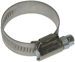 Worm thread - hose clamp »blow line«, Chrome steel,  12.0 - 20.0