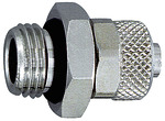 Straight screw-in fitting, »value line«, M5 o., for hose 5/3