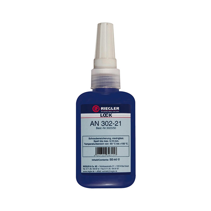 Lock AN 302-21, Anaerobic glue, Low strength, 50 ml