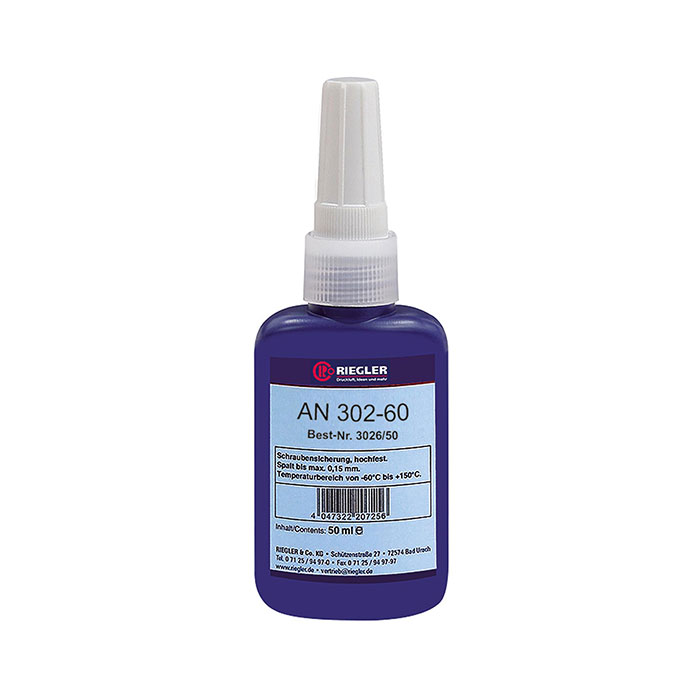 Lock AN 302-60, Anaerobic glue, High strength, 50 ml