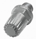 Low noise round nozzle, G 1/4 ET, Nozzles-ET Ø 19 mm