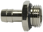 Screw-in hose connector, O-ring »value line«, G 1/8, hose I.D. 6