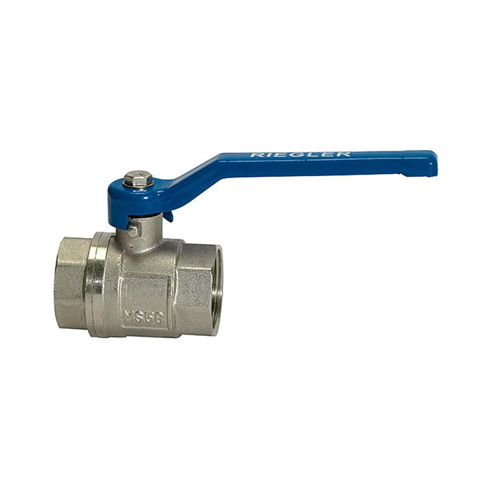 Ball valve »valve line«, Hand lever blue, IT/IT, G 1/4