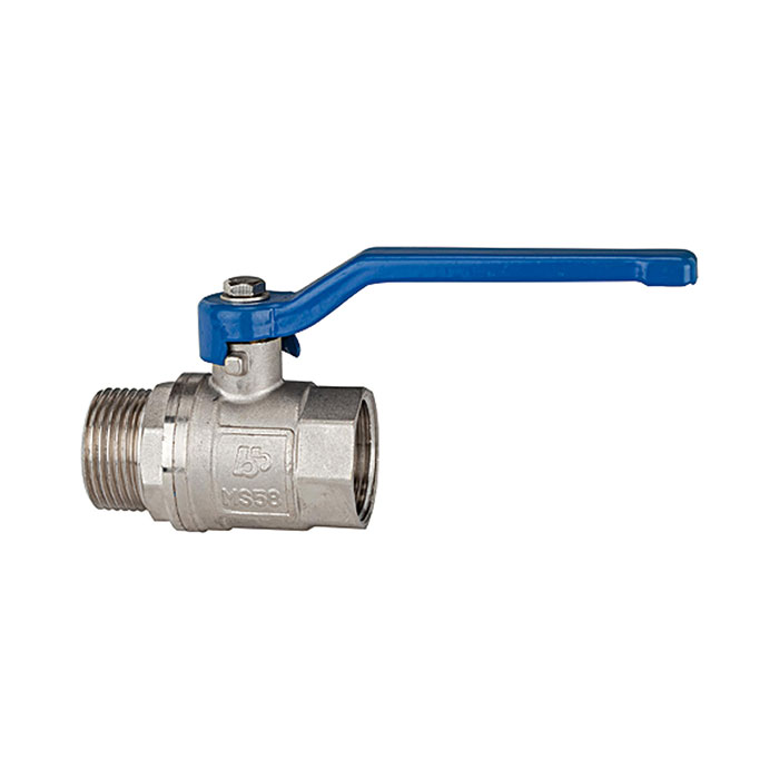 Ball valve »valve line«, Hand lever blue, IT/ET, G 3/8