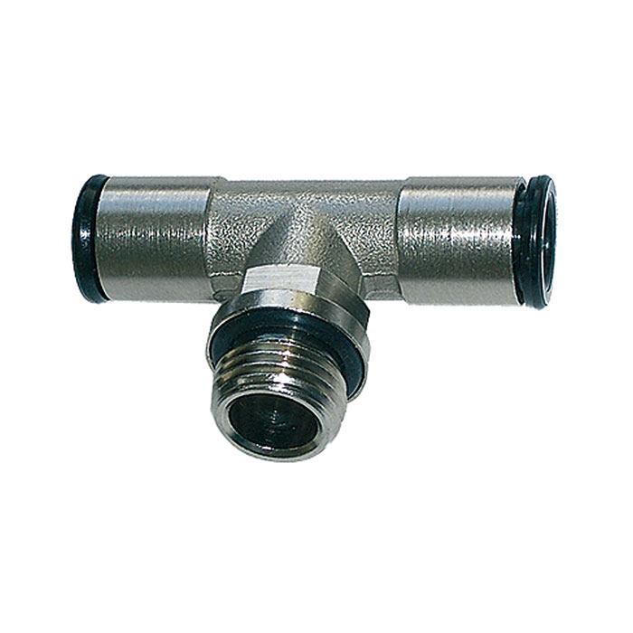 T-screw-in fitting »value line« rotating, G 1/4 o., for hose Ø 8