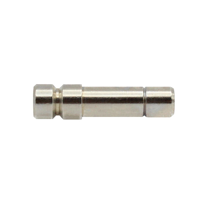 Locking plug »value line«, Supports 4 mm, nickel-plated brass