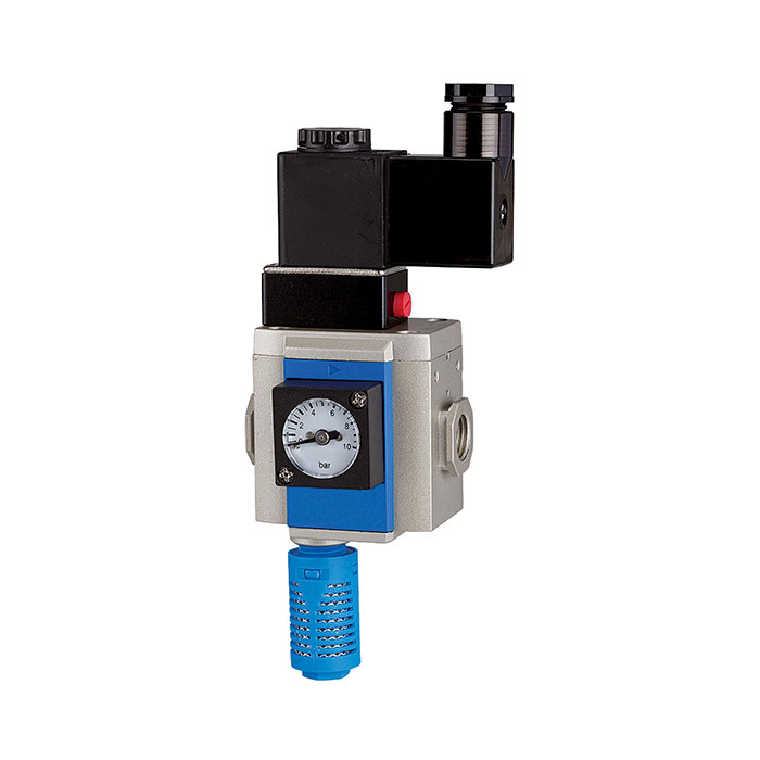 3/2-way start-up valve »G-mini«, 230 V AC/50 Hz, Size 200, G 1/8