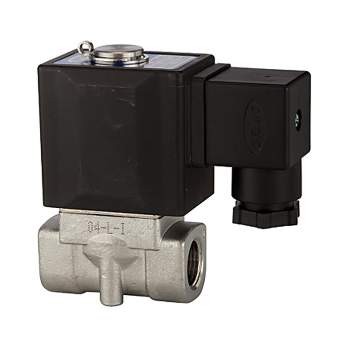 2/2-way solenoid valve NC, directly operated, 24 V DC, G 3/8