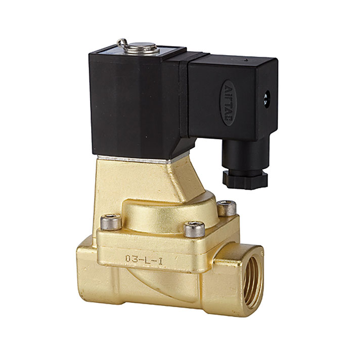 2/2-way solenoid valve NC, pilot operated, 24 V DC, G 3/4