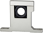 Connecting element with wall mounting, 2 holes, T-shaped bracket