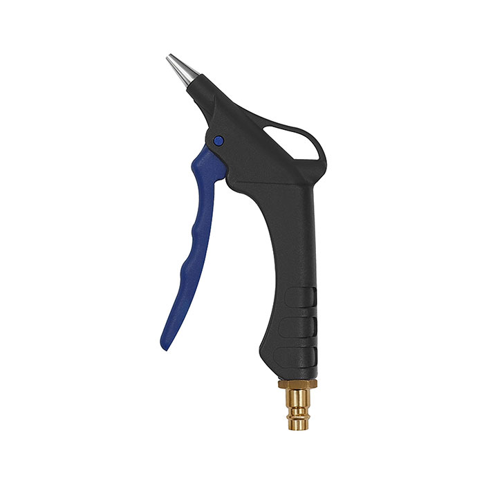 Blow gun, Plastic, with short nozzle, Nipple ID 7.2 - 7.8