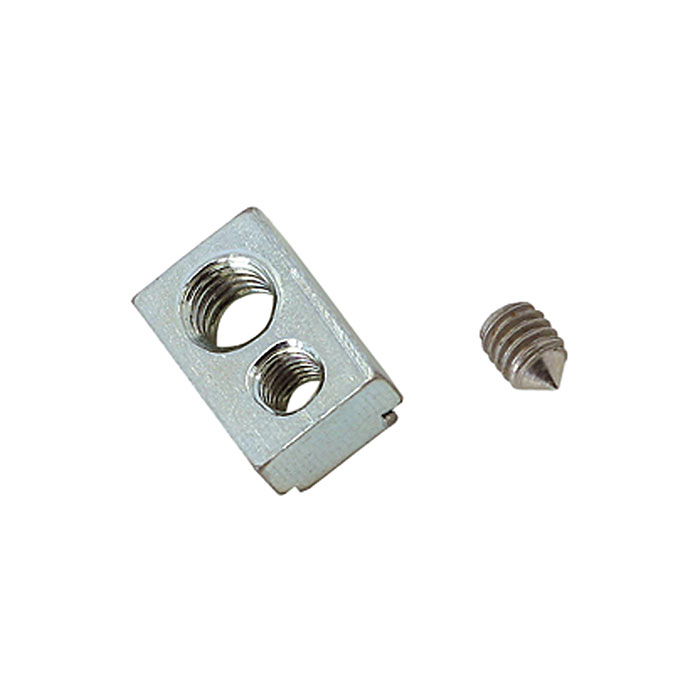 Threaded plate for the T-nut, for compact/standard cylinder M3/M4