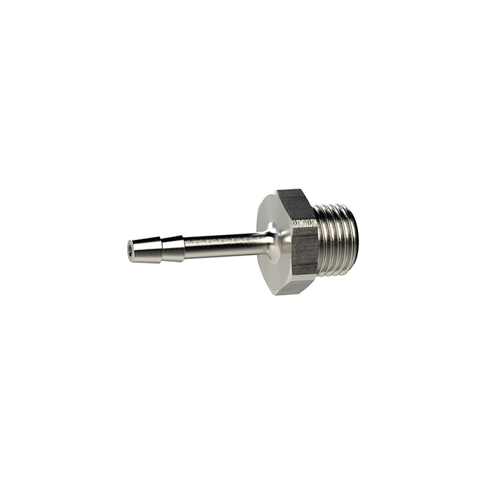 Screw-in hose connector, G 1/8 o., for hose I.D. 4