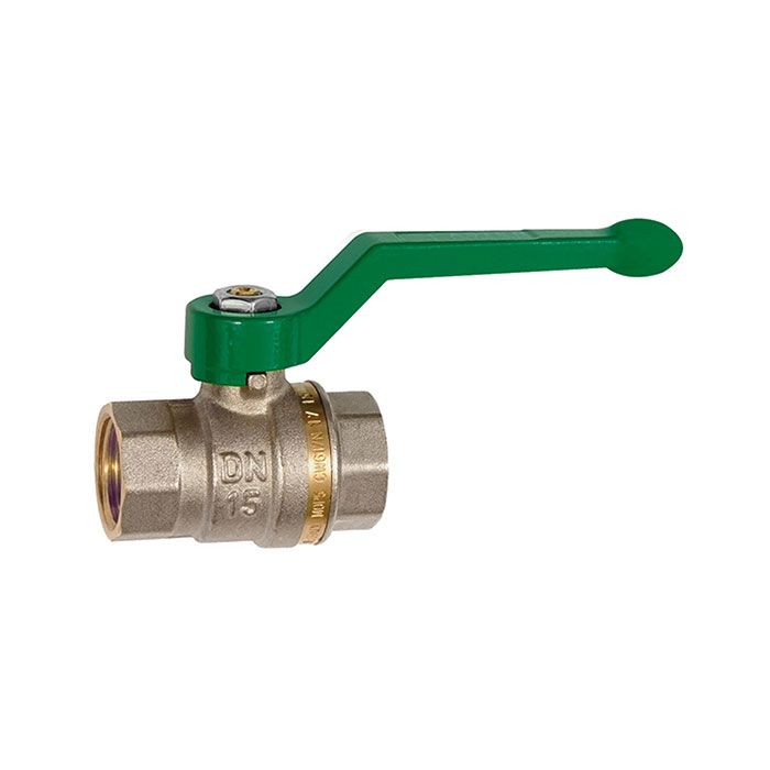 Potable water ball valve, Manual lever, IT/IT, G 1/4, DN 8