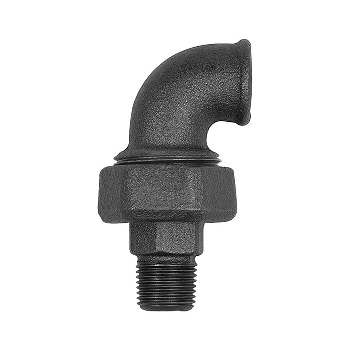 Fitting elbow 97 IT/ET Rp 1/2,R 1/2 black malleable iron fitting