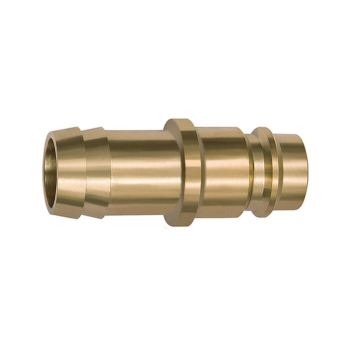 Plug-in connector for couplings I.D. 19, Brass, Sleeve I.D. 16