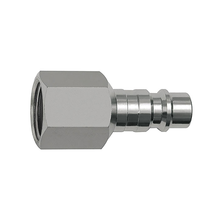 Nipple for swing safety couplings I.D. 7.2, Steel, NPT 1/4 IT