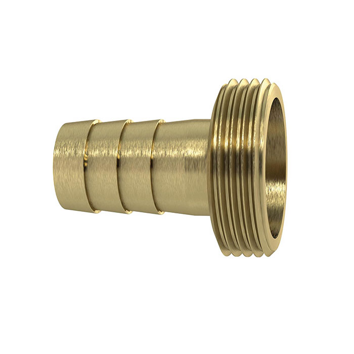 1/3 Tube fitting G3/4x13 taper seat, without collar lightw.,Brass