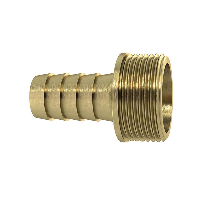 1/3 Tube fitting G1x25 taper seat, with collar, CH type, Brass