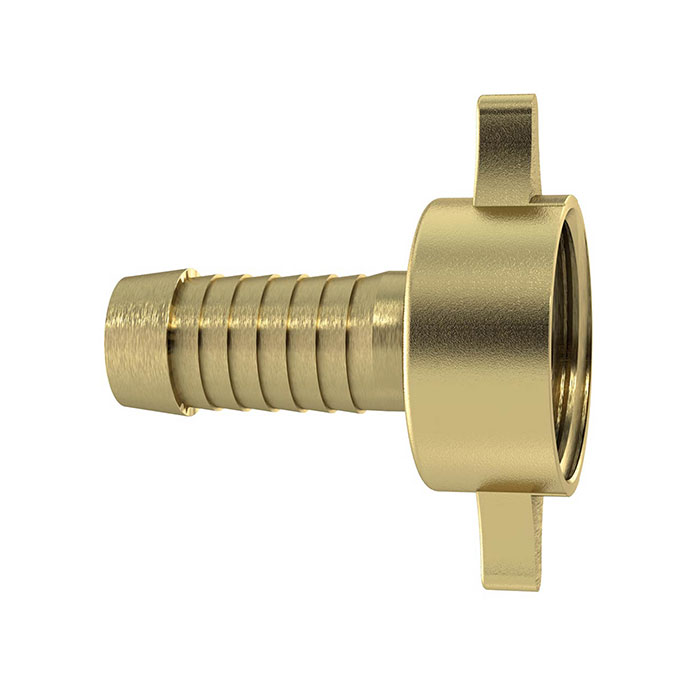 2/3 Tube fitting G1/2x10 swivel nut taper seat heavy-duty, Brass