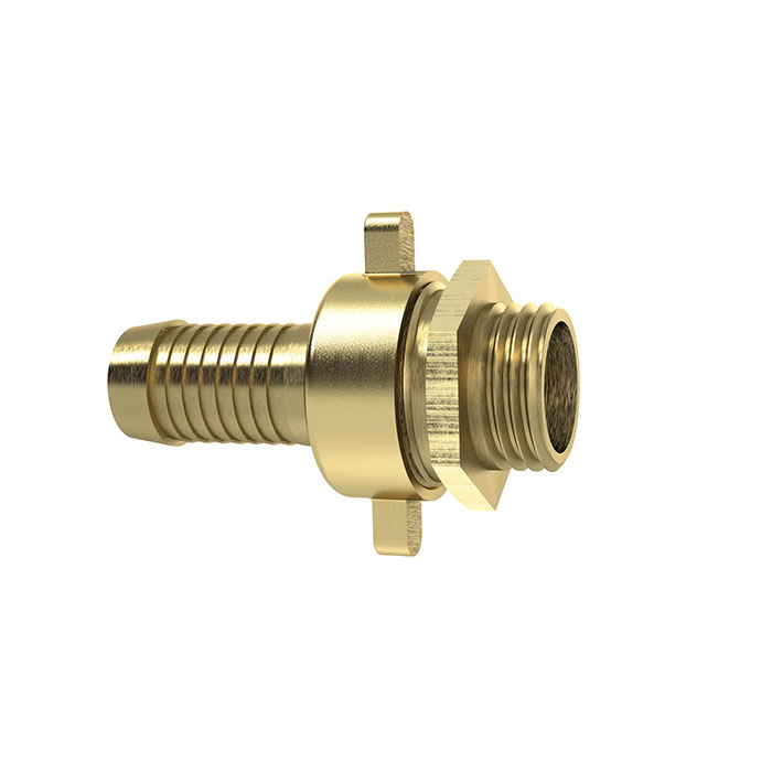 3/3 Stand pipe fitting G3/4 ETx19, nut 1, taper seat, Brass