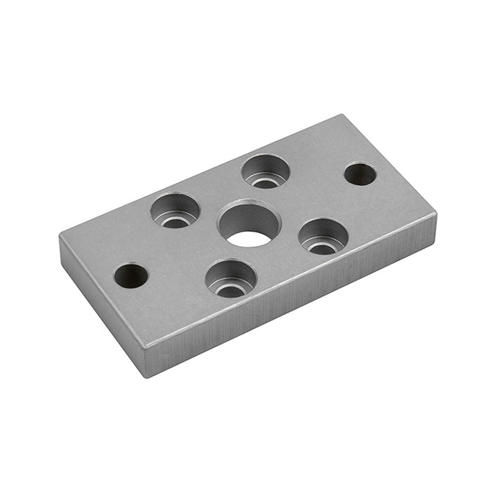 Front or floor flange, ISO 21287 Piston Ø16, UNITOP Piston Ø12+16