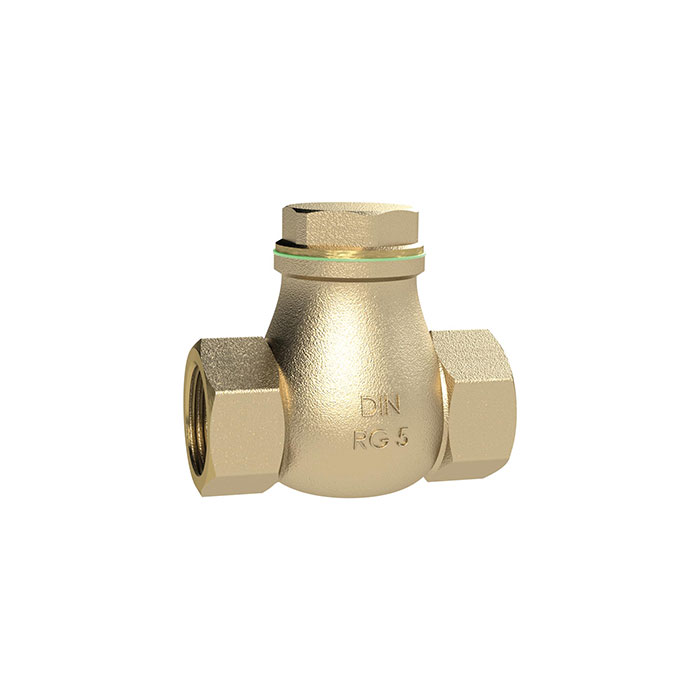 Check valve, DN 15, Red brass, G 1/2, PN max. 16 bar