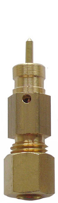 Condor Unloader valve EV 4 with screw connection for 6 mm plastic or copper discharge tube