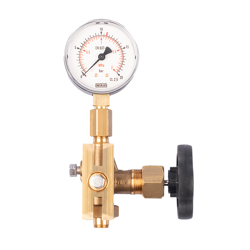 KAESER pressure gauge set test connection 0-20 bar G1/4