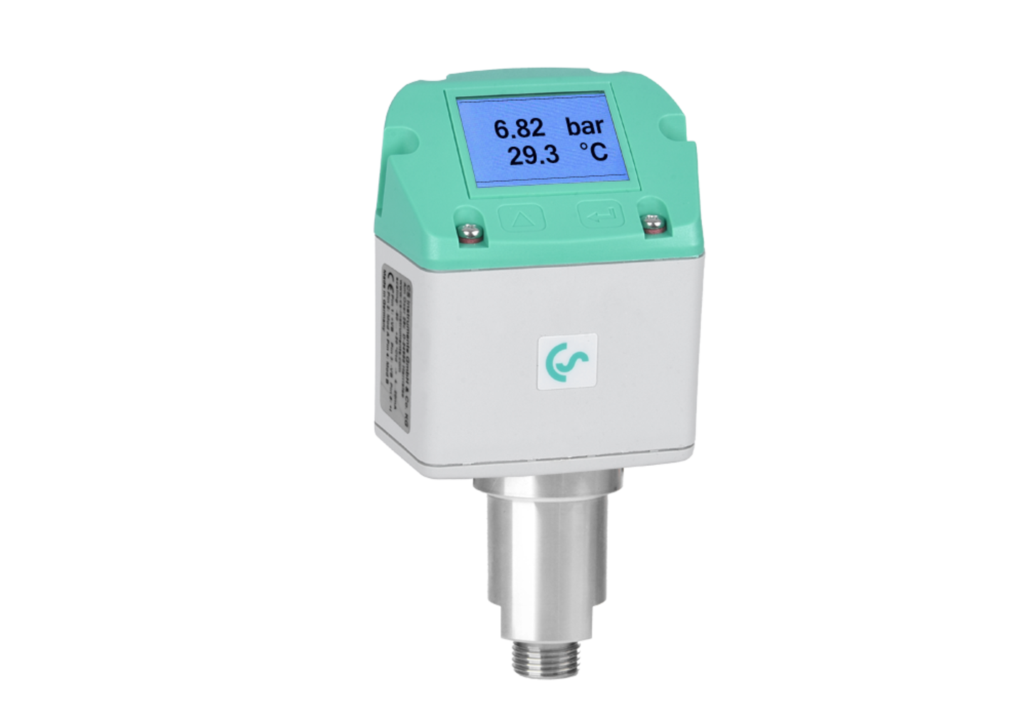 CS INSTRUMENTS PTS 500 Druck und Temperatursensor, -1...0 bar, G1/2“, 1 x 4…20 mA Analogausgang (galv. nicht getrennt), Alarmrelais, RS 485 (Modbus-RTU)