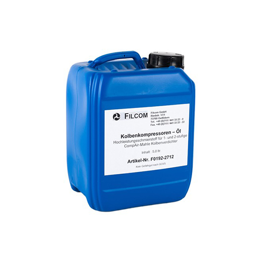 Piston compressor oil 5 liters for Mahle compressors