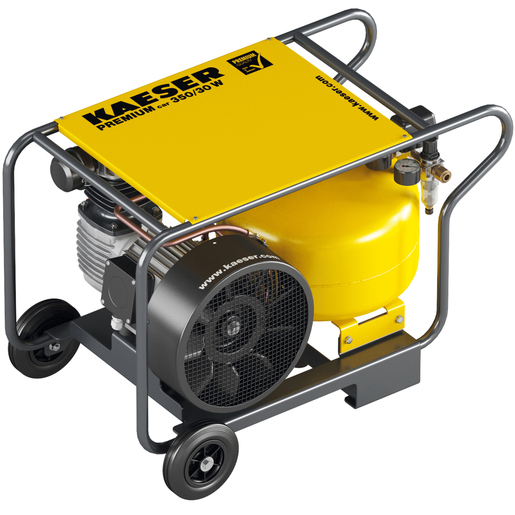 KAESER Reciprocating compressor model PREMIUM CAR 350/30 W