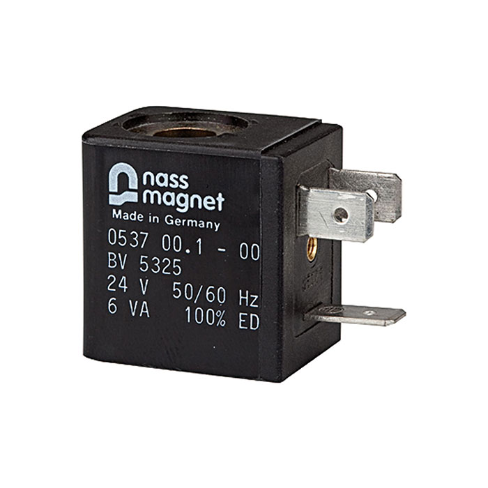 Solenoid coil 24 V AC, 50 Hz, for switch valve (3/2-way valve)