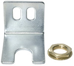 Mounting bracket with nut and washer