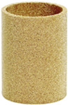 Filter element 40 µm, Sintered bronze