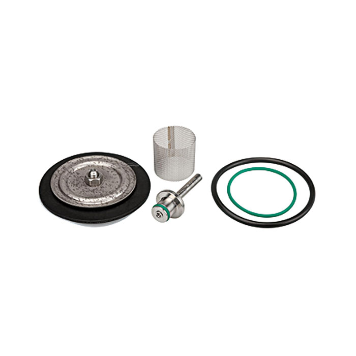 Wear part set with PTFE diaphragm