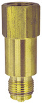 Intermediate piece for measurement device holder, G 1/2, brass